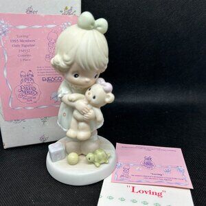 Precious Moments "Loving" Member's Only figurine